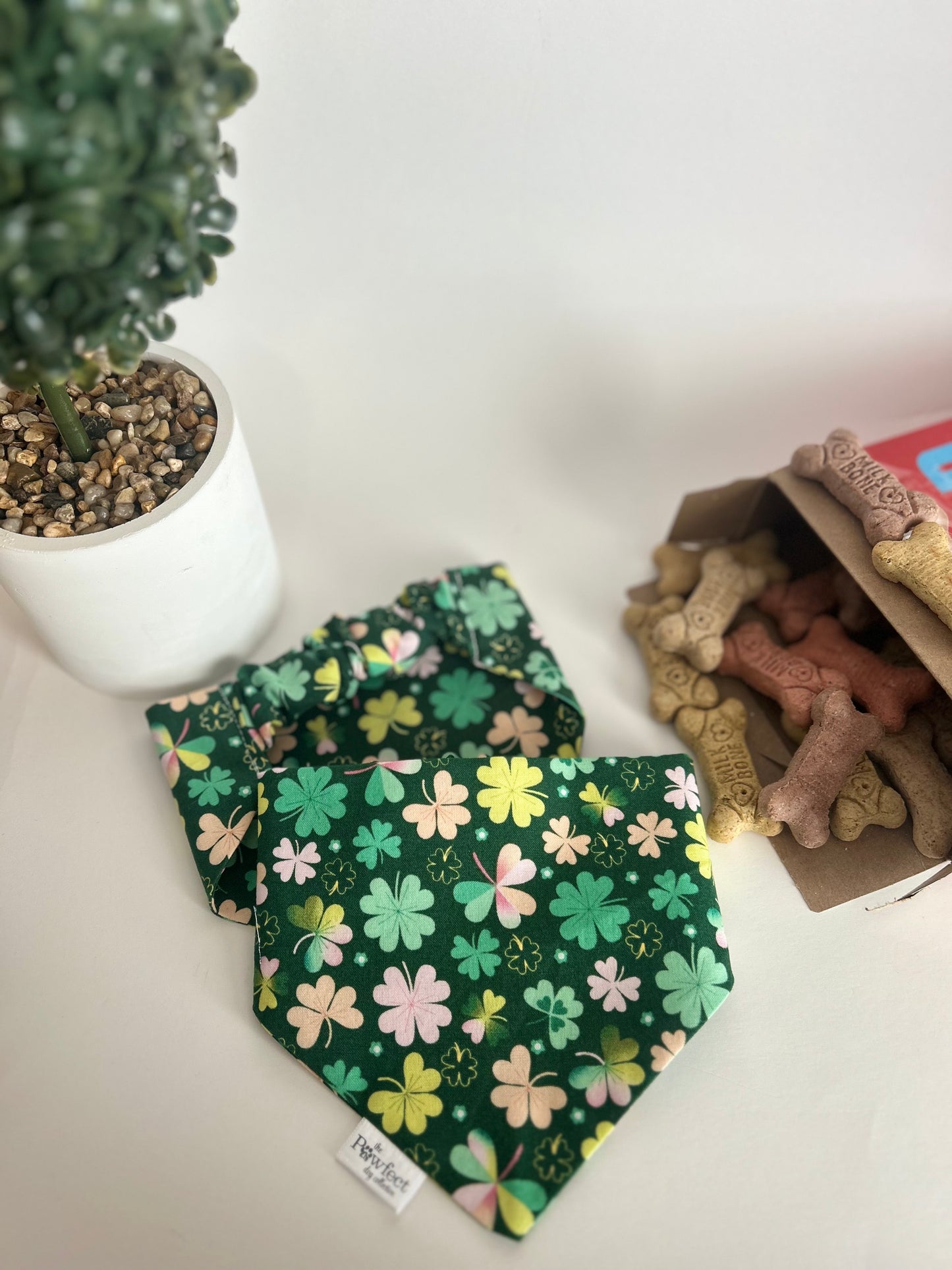Lucky Charms Pup Bandana