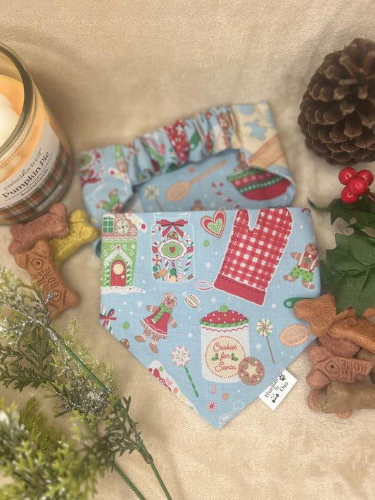 Gingerbread Joy Bandana