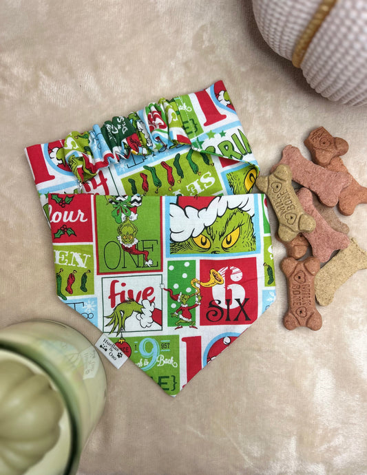 12 Days Of Grinchmas Bandana