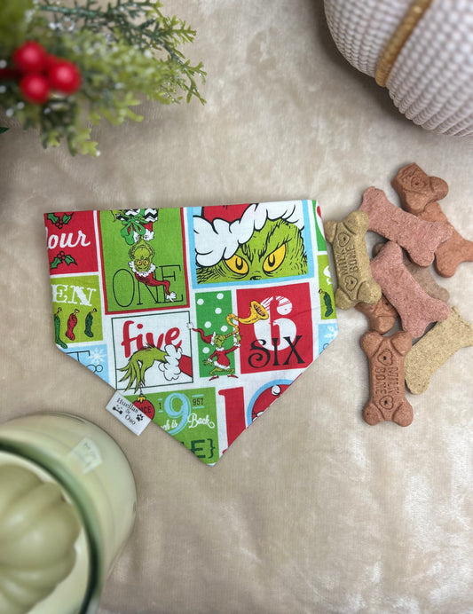 12 Days Of Grinchmas Bandana